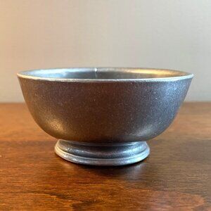 Vintage Small Unmarked Pewter Bowl